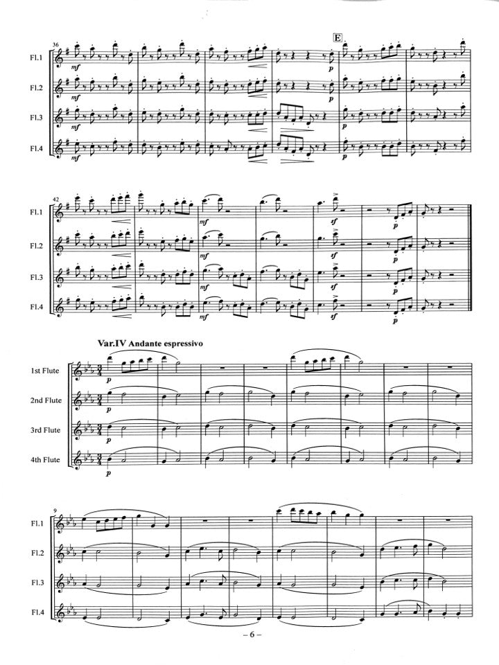 Iwata, S :: Variations on a Minuet