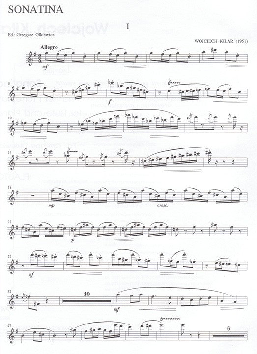 Kilar, W :: Sonatina
