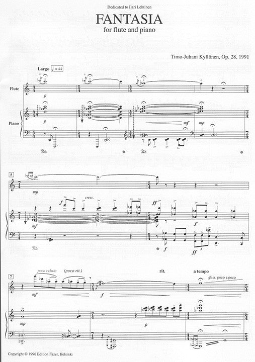 Kyllonen, TJ :: Fantasia op. 28