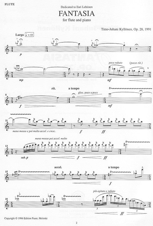 Kyllonen, TJ :: Fantasia op. 28