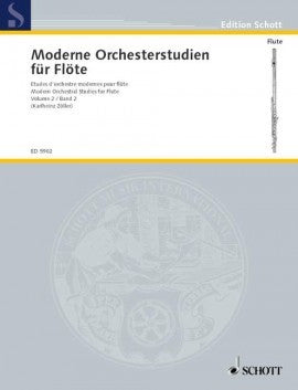 Various :: Moderne Orchesterstudien fur Flote [Modern Orchestral Studies for Flute] Vol. 2