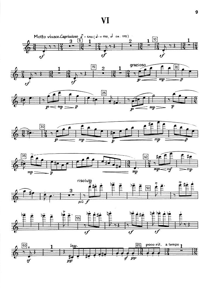 Ligeti, G :: 6 Bagatellen [Bagatelles] (parts)