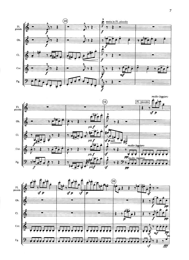 Ligeti, G :: 6 Bagatellen [Bagatelles] (score)