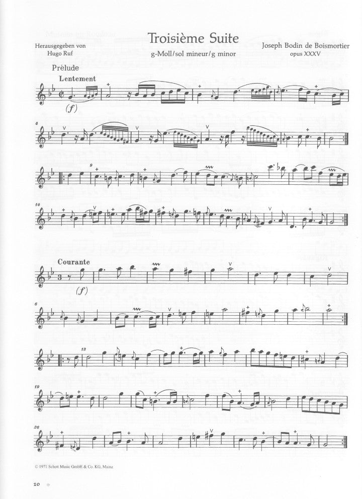 Boismortier, JB :: 6 Suiten [6 Suites] op. 35