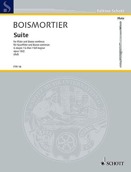 Boismortier, JB :: Suite G-Dur [Suite in G Major]