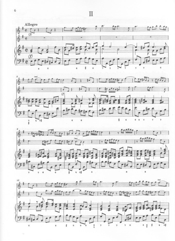 Loeillet, JB :: Triosonate e-moll [Trio Sonata in E minor] op. 1/6