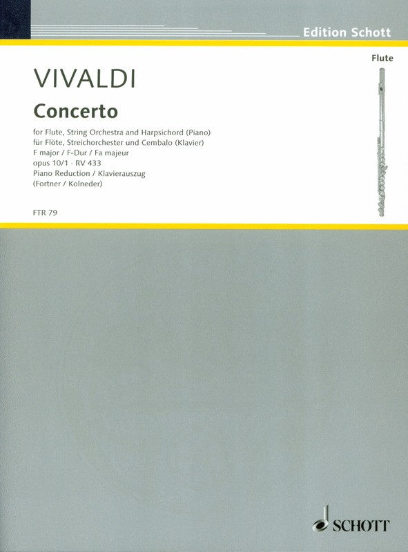 Vivaldi, A :: Concerto in F major 'La tempesta di mare' op. 10, No. 1