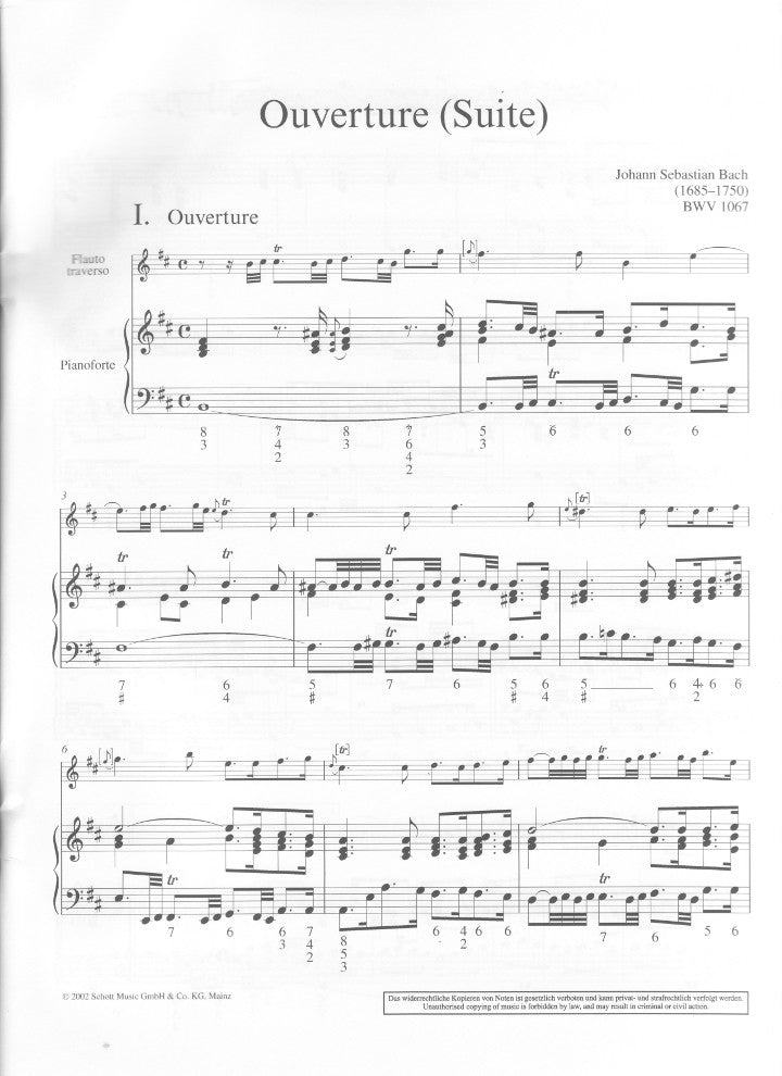 Bach, JS :: Overture (Suite) in B minor BWV 1067