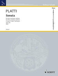 Platti, G :: Sonate G-Dur [Sonata in G major] op. 3 No. 6