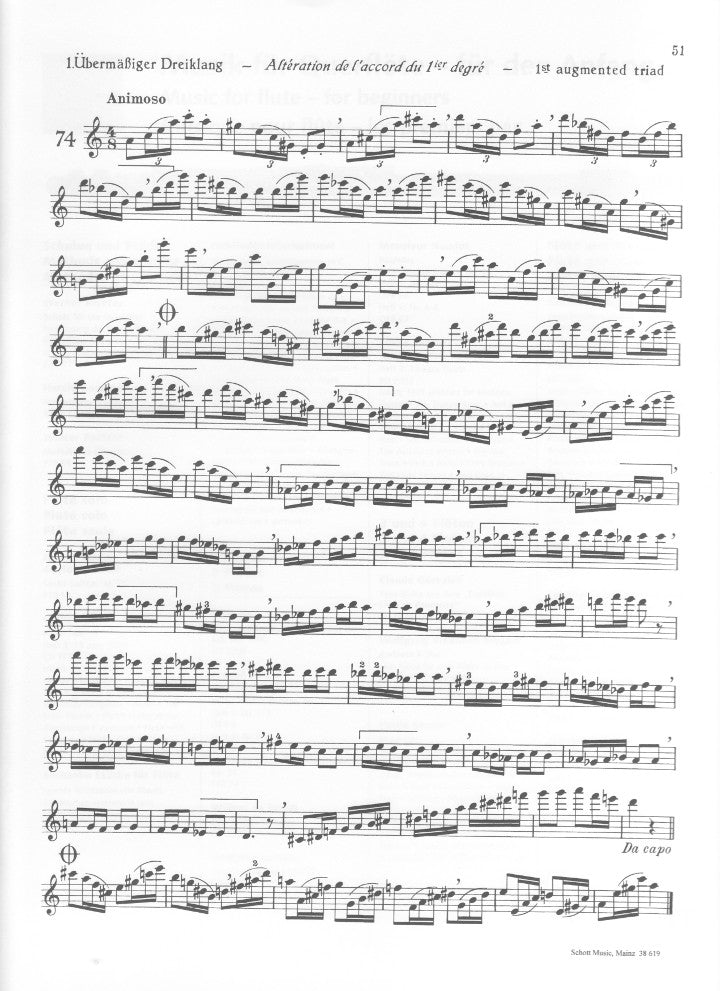 Zachert, W :: Melodische Ubungen [Melodic Exercises]