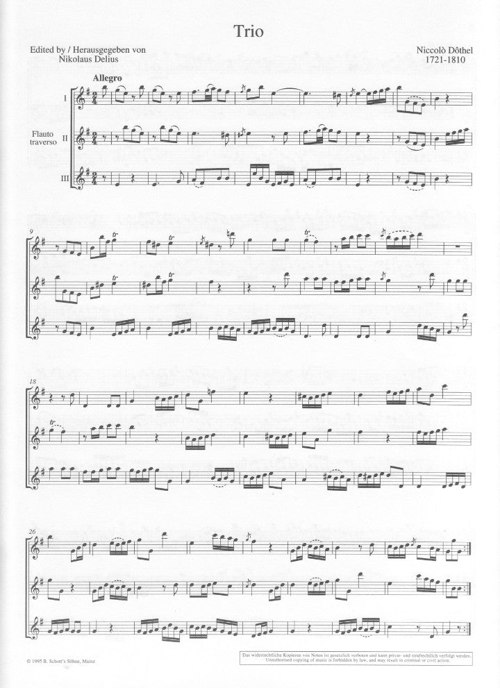 Dothel, N :: Trio in E minor