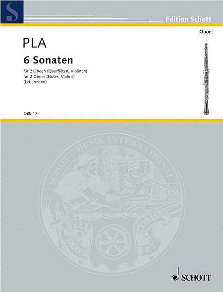 Pla, JB :: 6 Sonaten [6 Sonatas]