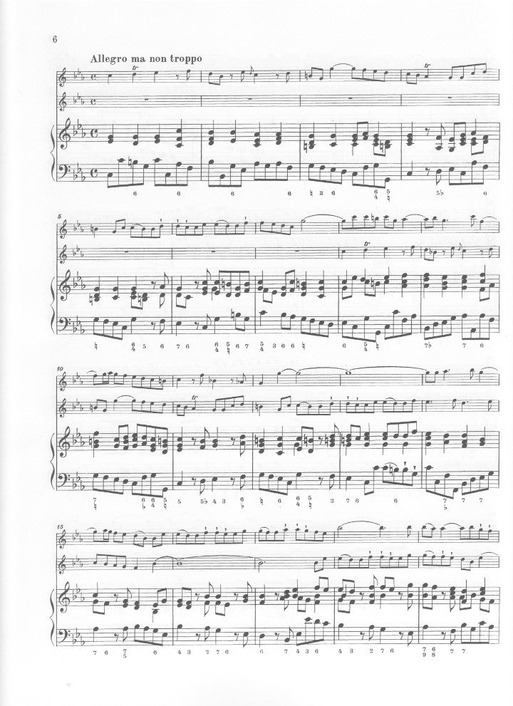 Handel, GF :: Sonate [Sonata] No. 1 in C Minor