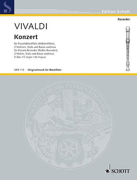 Vivaldi, A :: Konzert [Concerto] in C Major, op. 44, No. 11 (RV 443/PV79)