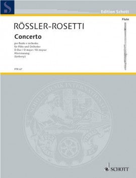 Rossler-Rosetti, F :: Concerto in D Major