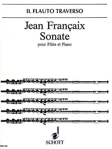 Francaix, J :: Sonate [Sonata]