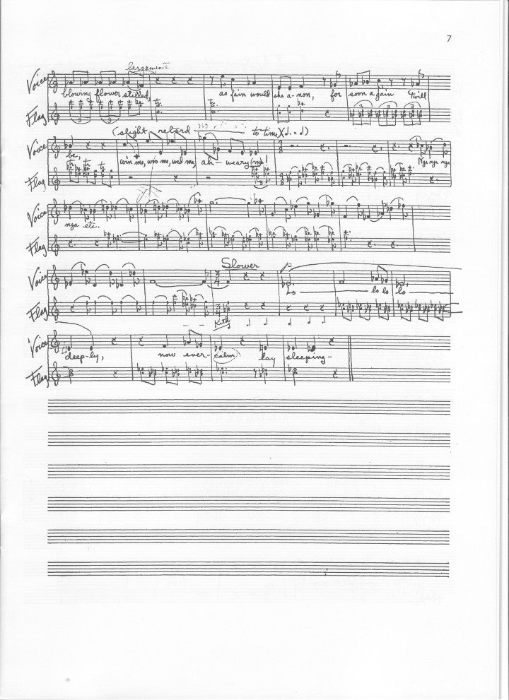 Partch, H :: Two Settings from 'Finnegan's Wake'