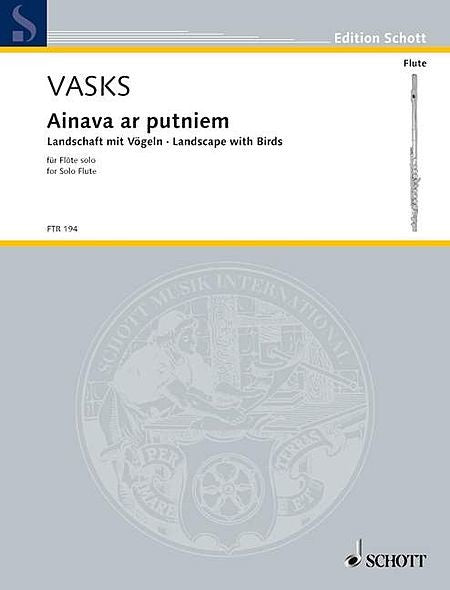 Vasks, P :: Ainava ar putniem [Landscape with Birds]