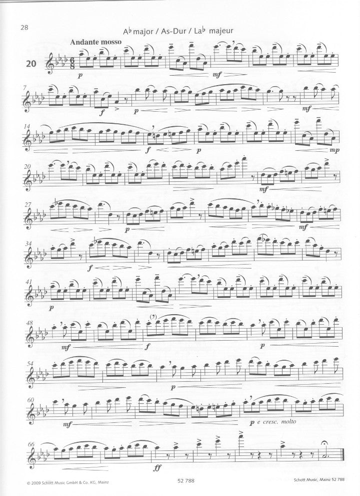 Gariboldi, G :: 20 Petites Etudes [20 Short Studies]