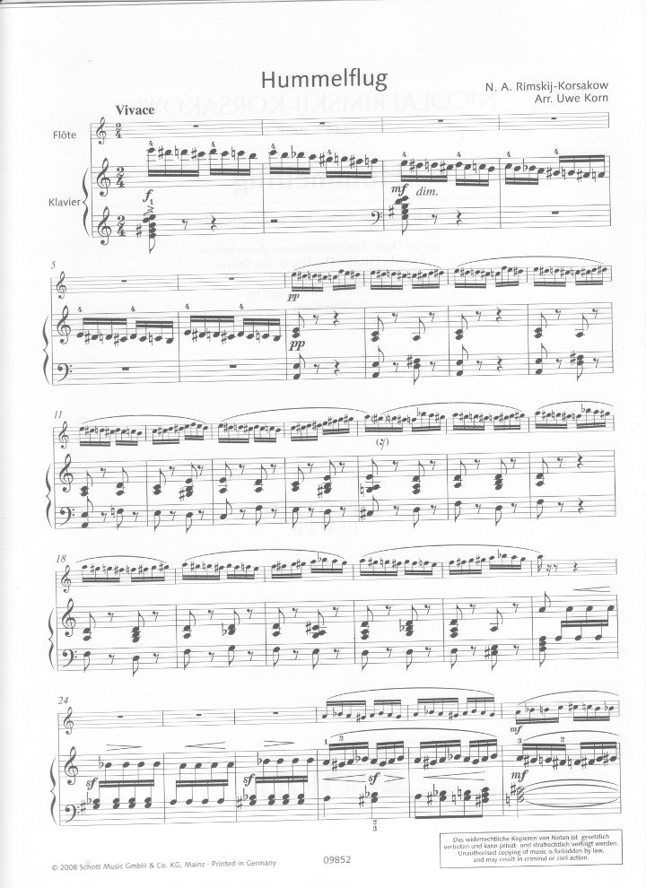 Rimsky-Korsakov, N :: Hummelflug [The Flight of the Bumblebee]