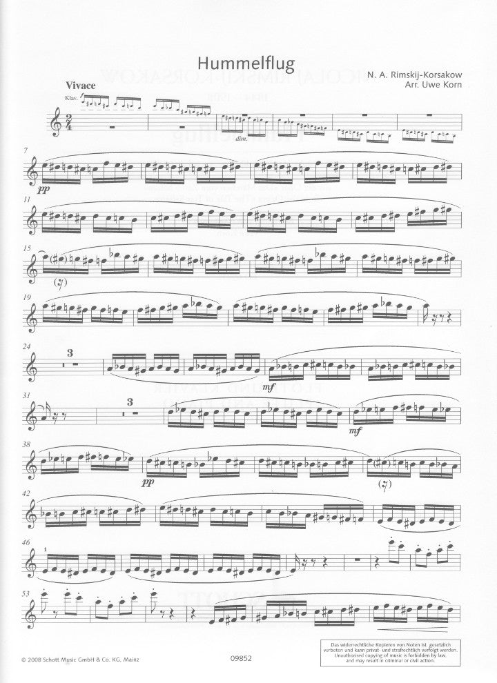 Rimsky-Korsakov, N :: Hummelflug [The Flight of the Bumblebee]