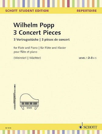 Popp, W :: 3 Concert Pieces