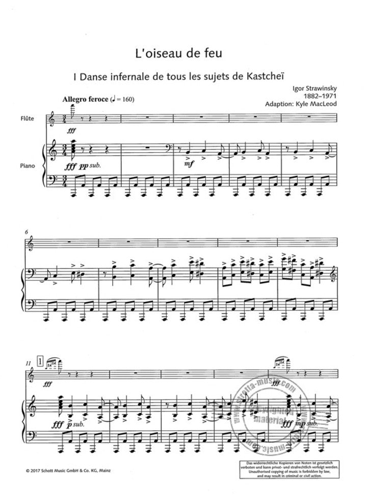 Stravinsky, I :: L'Oiseau de feu [The Firebird]