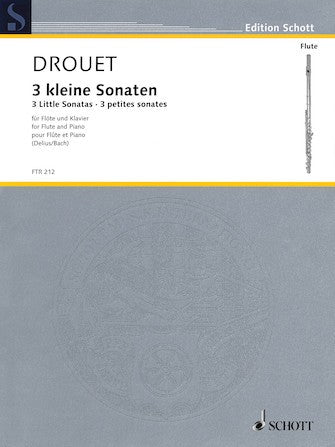 Drouet, L :: 3 Kleine Sonaten [Little Sonatas]