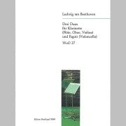 Beethoven, L :: Drei Duos WoO 27 [Three Duos WoO 27]