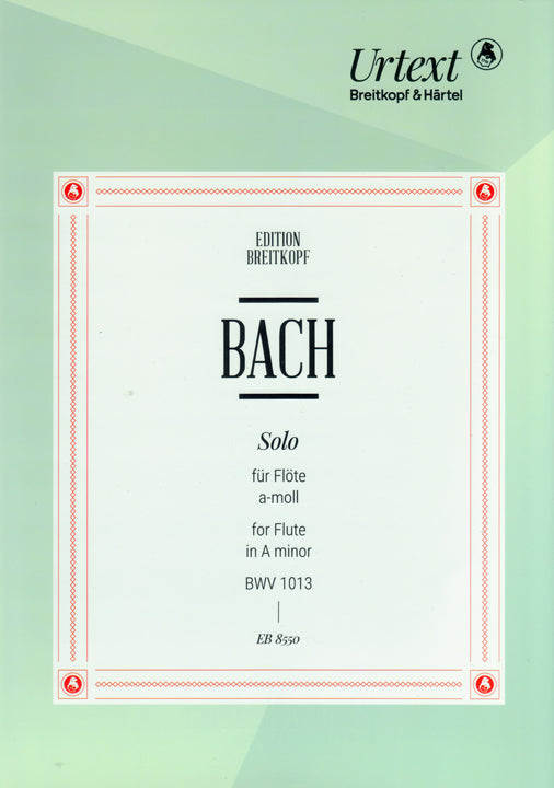 Bach, JS :: Solo a-moll [Partita in A minor] BWV 1013