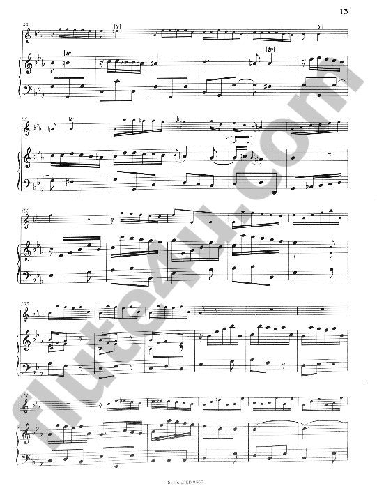 Bach, JS :: Sonata in E flat Major BWV 1031/H. 545