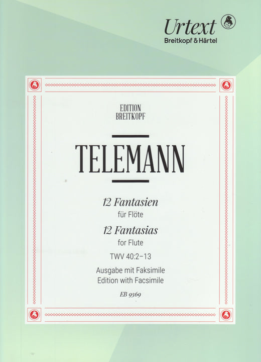 Telemann, GP :: 12 Fantasias TWV 40:2-13