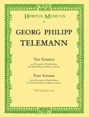 Telemann, GP :: Vier Sonaten [Four Sonatas]