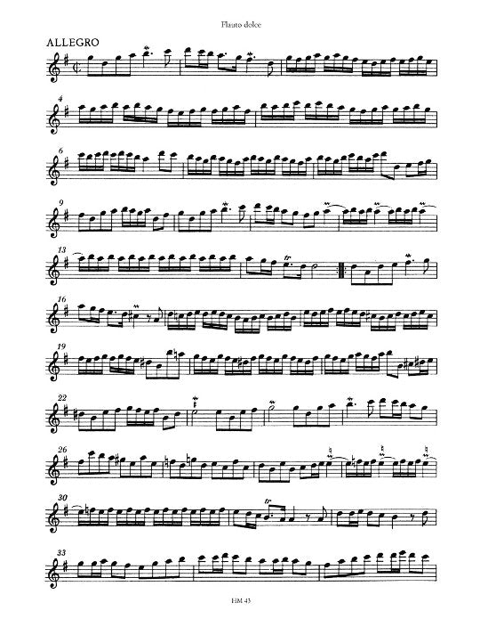 Loeillet, JB :: Sonaten [Sonatas] op.I/1-3