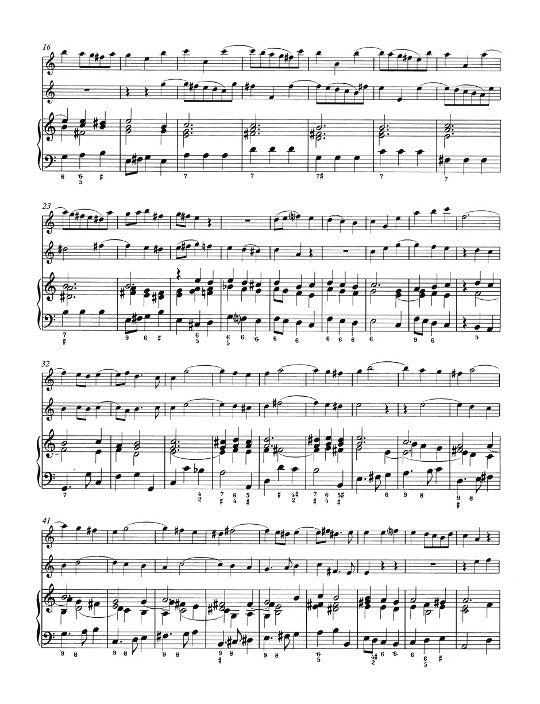 Quantz, JJ :: Triosonate C-Dur [Trio Sonata in C major]