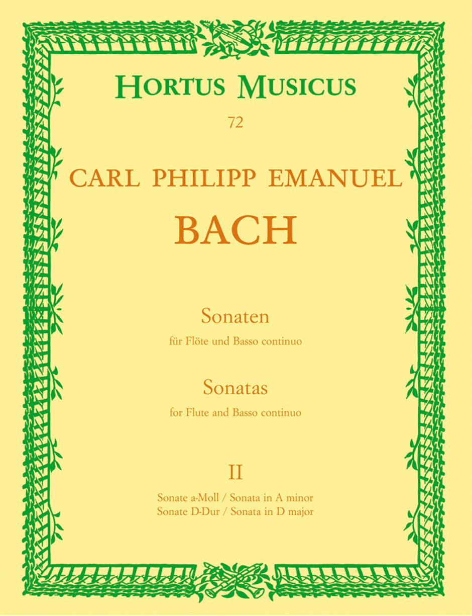 Bach, CPE :: Sonaten [Sonatas] Book 2