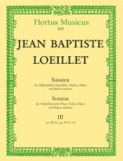 Loeillet, JB :: Sonaten [Sonatas] op. III/12, op. IV/11-12