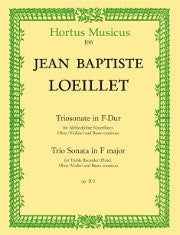 Loeillet, JB :: Triosonate in F-Dur [Trio Sonata in F major] op. II/2