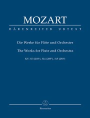 Mozart, WA :: Die Werke fur Flote und Orchester [The Works for Flute and Orchestra] - Study Score