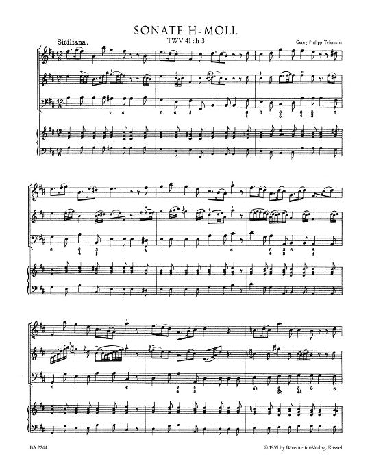 Telemann, GP :: Methodische Sonaten [Methodical Sonatas] Vol. IV