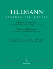 Telemann, GP :: Methodische Sonaten [Methodical Sonatas] Vol. VI