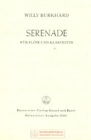 Burkhard, W :: Serenade