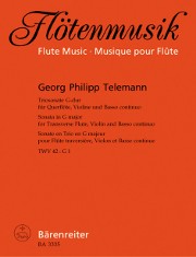 Telemann, GP :: Triosonate G-Dur [Trio Sonata in G Major] TWV 42:G1