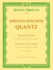Quantz, JJ :: Konzert D-Dur [Concerto in D Major] 'Pour Potsdam'