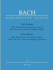 Bach, JS :: Vier Sonaten [Four Sonatas]