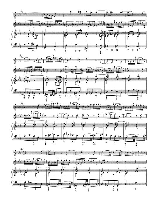 Bach, JS :: Musikalisches Opfer [Musical Offering] Volume II - Trio Sonata in C minor BWV 1079