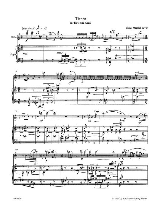 Beyer, FM :: Tiento