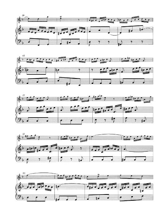Bach, JS :: Sechs Sonaten [Six Sonatas] BWV 525-530 - Heft / Volume 2