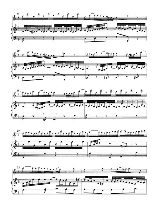 Bach, JS :: Sechs Sonaten [Six Sonatas] BWV 525-530 - Heft / Volume 3