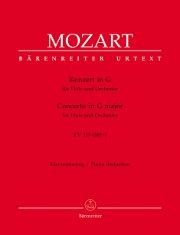 Mozart, WA :: Konzert in G  [Concerto in G major] KV 313 (285c)